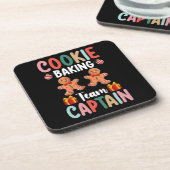 Dessous-de-verre Capitaine de l'équipe de fabrication de biscuits F (Côté gauche)