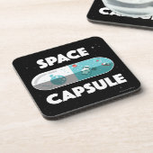 Dessous-de-verre Capsule d'espace (Côté gauche)