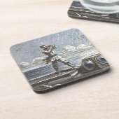 Dessous-de-verre Captain Nemo Verne 20,000 Leagues Illustration (Côté gauche)