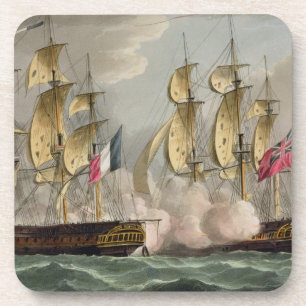 Dessous-de-verre Capture de L'Immortalite, le 20 octobre 1798, de