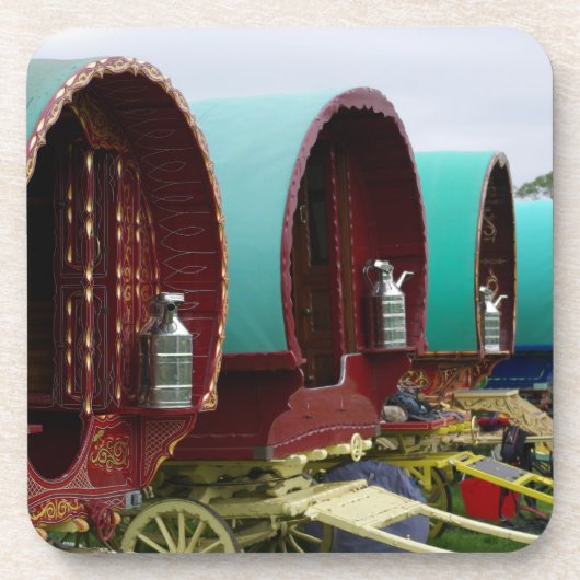 Dessous-de-verre Caravane gitane (Devant)