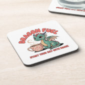 Dessous-de-verre Carburant de dragon (Côté gauche)