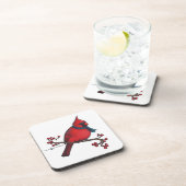Dessous-de-verre Cardinal de Noël (Côté Droit)
