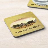 Dessous-de-verre Caribou Duel (Côté gauche)