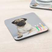 Dessous-de-verre Carlin d'anniversaire (Côté gauche)