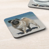 Dessous-de-verre Carlin de faon à la plage (Côté gauche)