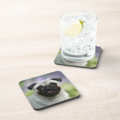 Dessous-de-verre Carlin de faon sur l'alerte (Côté Droit)