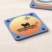 Dessous-de-verre Carlin Surf Beverage Coaster (Côté gauche)