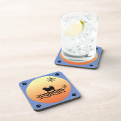 Dessous-de-verre Carlin Surf Beverage Coaster (Côté Droit)