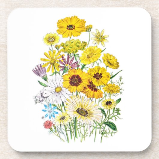 Dessous-de-verre Carnaval de fleurs (Devant)