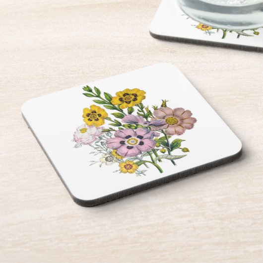 Dessous-de-verre Carnaval des fleurs (Côté gauche)