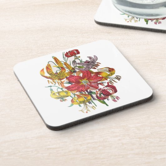 Dessous-de-verre Carnaval des fleurs (Côté gauche)