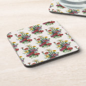 Dessous-de-verre Carnaval des fleurs (Côté gauche)