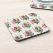 Dessous-de-verre Carnaval des fleurs (Côté gauche)