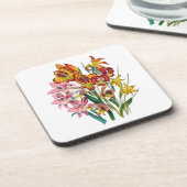 Dessous-de-verre Carnaval des fleurs (Côté gauche)