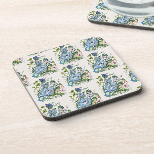 Dessous-de-verre Carnaval des fleurs (Côté gauche)