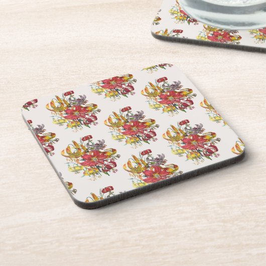 Dessous-de-verre Carnaval des fleurs (Côté gauche)