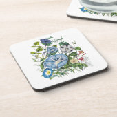 Dessous-de-verre Carnaval des fleurs (Côté gauche)