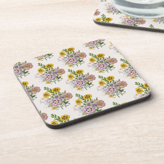 Dessous-de-verre Carnaval des fleurs (Côté gauche)