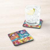 Dessous-de-verre CARNIVAL NUIT Masquerade Masques, Danse et Musique (Côté Droit)