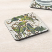 Dessous-de-verre Carolina Parakeet, de 'Birds of America', 1829 (Côté gauche)