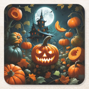 DESSOUS-DE-VERRE CARRÉ EN PAPIER 