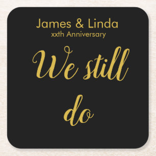 DESSOUS-DE-VERRE CARRÉ EN PAPIER 