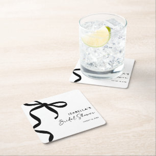 DESSOUS-DE-VERRE CARRÉ EN PAPIER