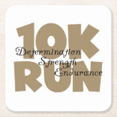 Dessous-de-verre Carré En Papier 10 000 Tan Sport Course (Devant)