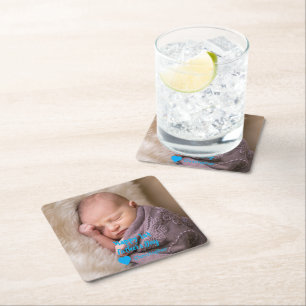 Dessous-de-verre Carré En Papier 1st Father's Day
