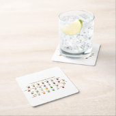 Dessous-de-verre Carré En Papier 30 Aliments pour haute pression artérielle Easy Na (En situation)