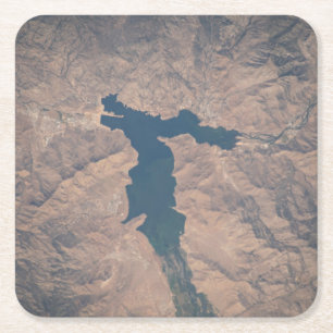 Dessous-de-verre Carré En Papier 4 Juillet 2019 - Lac Isabella En Californie.