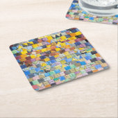 Dessous-de-verre Carré En Papier ABC (Alphabet), Paul Klee (Incliné)