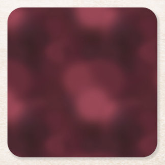 Dessous-de-verre Carré En Papier abstrait ombré bordeaux