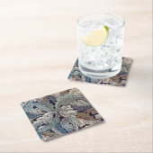 Dessous-de-verre Carré En Papier Acanthus, William Morris (En situation)