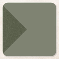 Accent Triangle Vert Mousse - Dessous de Verre en 