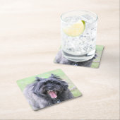 Dessous-de-verre Carré En Papier Achoo (En situation)