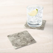 Dessous-de-verre Carré En Papier Aix (En situation)