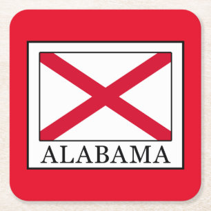 Dessous-de-verre Carré En Papier Alabama