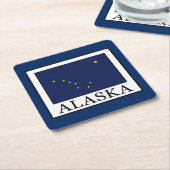 Dessous-de-verre Carré En Papier Alaska (Incliné)