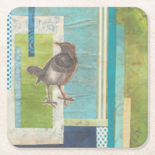 Dessous-de-verre Carré En Papier Album aviaire I