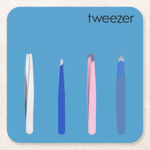 Dessous-de-verre Carré En Papier Album parodique de Tweezer Band