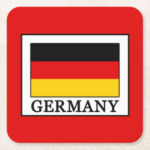 Dessous-de-verre Carré En Papier Allemagne