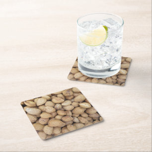 Dessous-de-verre Carré En Papier Almonds Automne Motifs