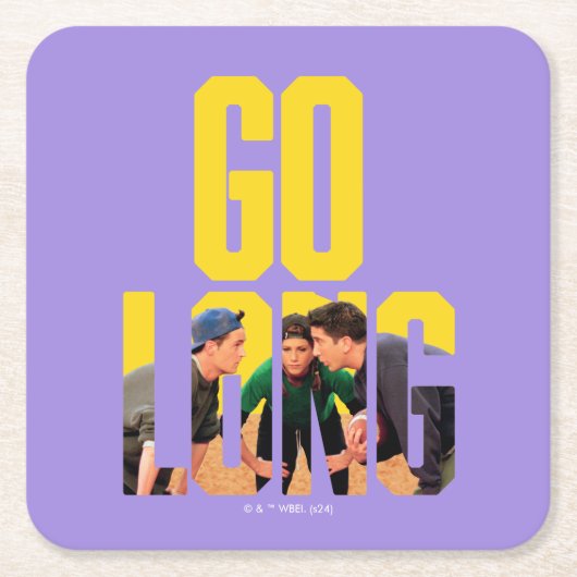 Dessous-de-verre Carré En Papier AMIS™ | Aller long devis (Devant)