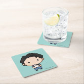 Dessous-de-verre Carré En Papier AMIS™ | Joey Chibi (En situation)