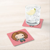 Dessous-de-verre Carré En Papier AMIS™ | Rachel Chibi (En situation)