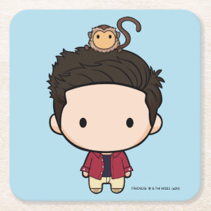 Dessous-de-verre Carré En Papier AMIS™ Ross Chibi