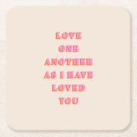 Amour Un Autre Jean 13 34 Bible Verse Écriture