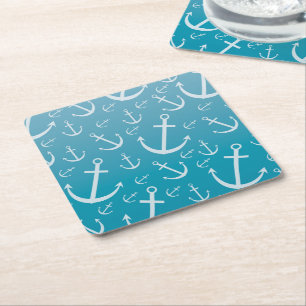 Dessous-de-verre Carré En Papier Anchor